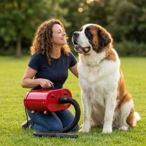 pulseur séchoir pour saint bernard